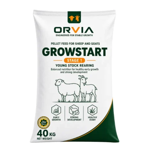 Мешок комбикорма ORVIA для овец и коз, 40 кг